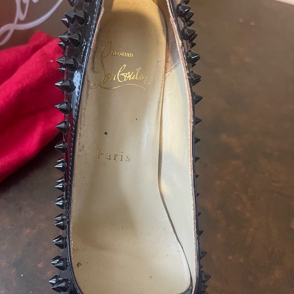 Christian Louboutin Louis Calf/Spike Shoe - Picture 8 of 10